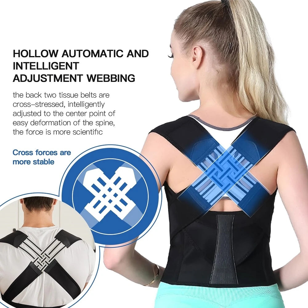 Back Brace Posture Corrector for Women and Men