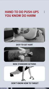 Multifunctional Push-Up Board Set – Foldable Home Gym for Chest, Arms & Core Training