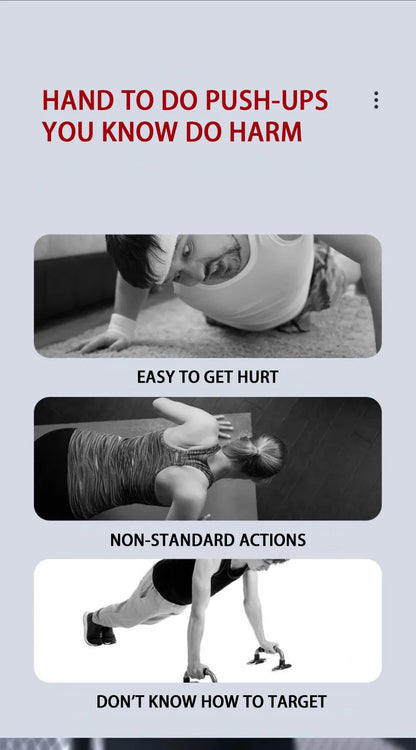 Multifunctional Push-Up Board Set | Foldable Fitness Equipment For Chest Abdomen Arms/Back Training