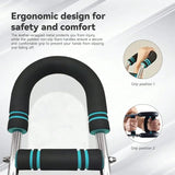 Adjustable Twist Bar Exerciser – 60–100 lb Resistance for Forearms, Wrists & Grip Strength | Home Gym Hand Trainer