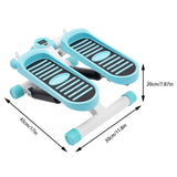 Portable Mini Stepper Machine – Home & Office Cardio Workout with Resistance Bands