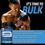 Men's L-Arginine Supplement – Muscle Growth, Endurance & Pre-Workout Energy Booster