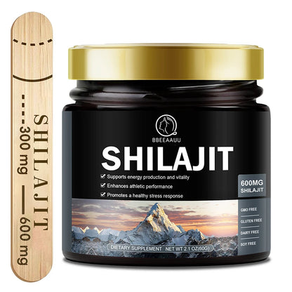 BBEEAAUU 100% Original Shilajit | Pure Shilajit Resin – Immune, Metabolism & Energy Support