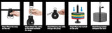 Home Gym LAT & Lift Pulley System – Cable Workout Attachments Best For Athlete