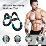 Adjustable Twist Bar Exerciser – 60–100 lb Resistance for Forearms, Wrists & Grip Strength | Home Gym Hand Trainer