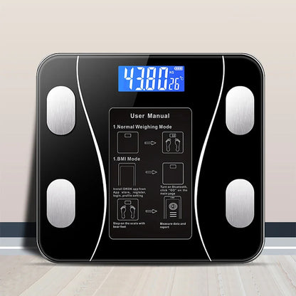 Smart Body Fat & Weight Scale with App – Bluetooth Body Composition Analyzer