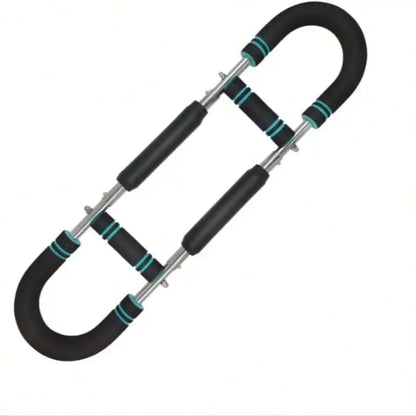 Adjustable Twist Bar Exerciser – 60–100 lb Resistance for Forearms, Wrists & Grip Strength | Home Gym Hand Trainer
