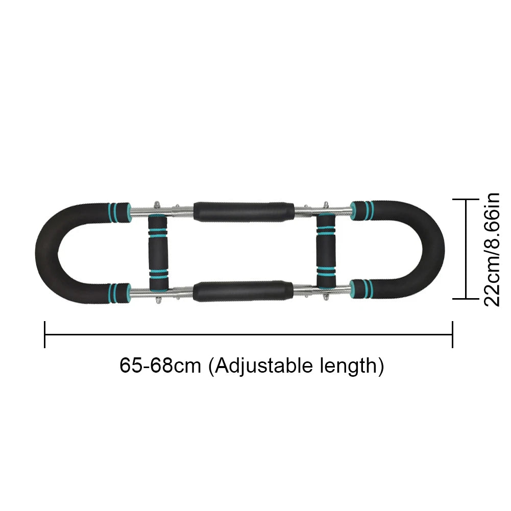 Adjustable Arm Twister & Resistance Spring Bar – Portable Fitness Exerciser, Home Gym Equipment