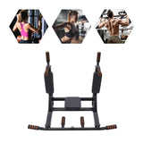 Wall Mounted Pull-Up Bar & Dip Station – Heavy Duty Home Gym for Upper Body Training