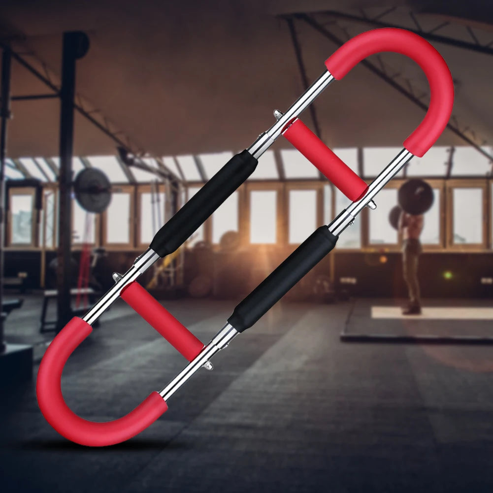 Adjustable Arm Twister & Resistance Spring Bar – Portable Fitness Exerciser, Home Gym Equipment