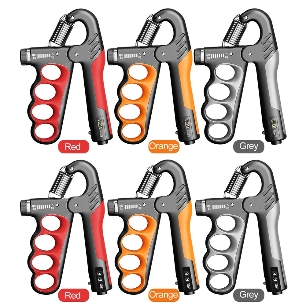 Adjustable Grip Strength Trainer (5–100kg) for Hand & Wrist Fitness