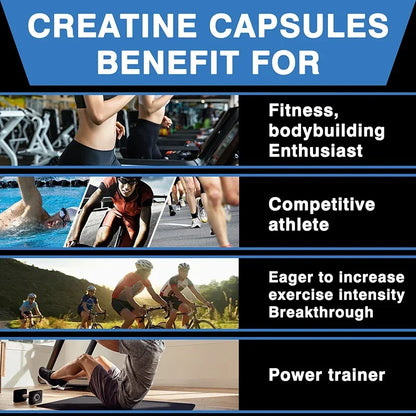 Creatine Monohydrate - Improves Energy and Endurance, Increases Muscle Mass,  Athletic Performance