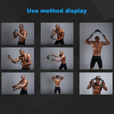 Adjustable Arm Twister & Resistance Spring Bar – Portable Fitness Exerciser, Home Gym Equipment