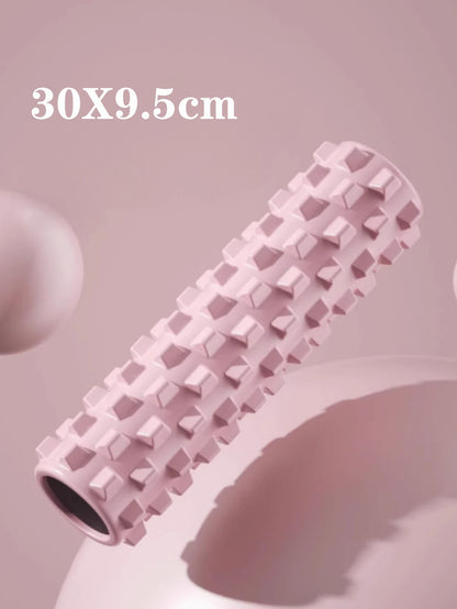 Crescent Solid Foam Axis 45°13 cm Yoga Roller – Fitness & Muscle Relief