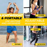 11-Piece Resistance Bands Set – Complete Full-Body Home Gym Workout Kit