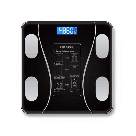 Smart Body Fat & Weight Scale with App – Bluetooth Body Composition Analyzer
