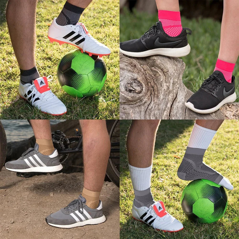 Compression Ankle Support Socks for Pain Relief & Athletic Performance