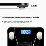 Smart Body Fat & Weight Scale with App – Bluetooth Body Composition Analyzer