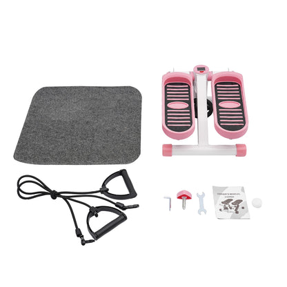 Portable Mini Stepper Machine Blue/Pink for Home & Office Workout