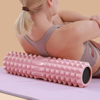 Crescent Solid Foam Axis 45°13 cm Yoga Roller – Fitness & Muscle Relief