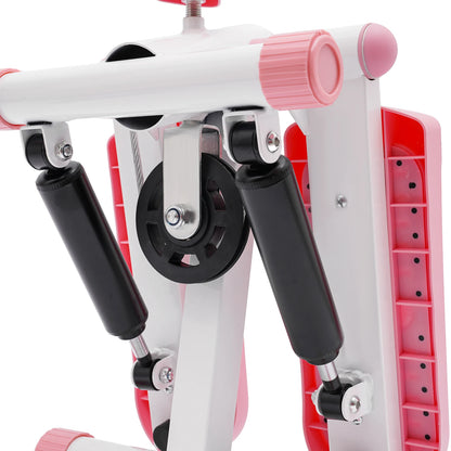 Portable Mini Stepper Machine Blue/Pink for Home & Office Workout