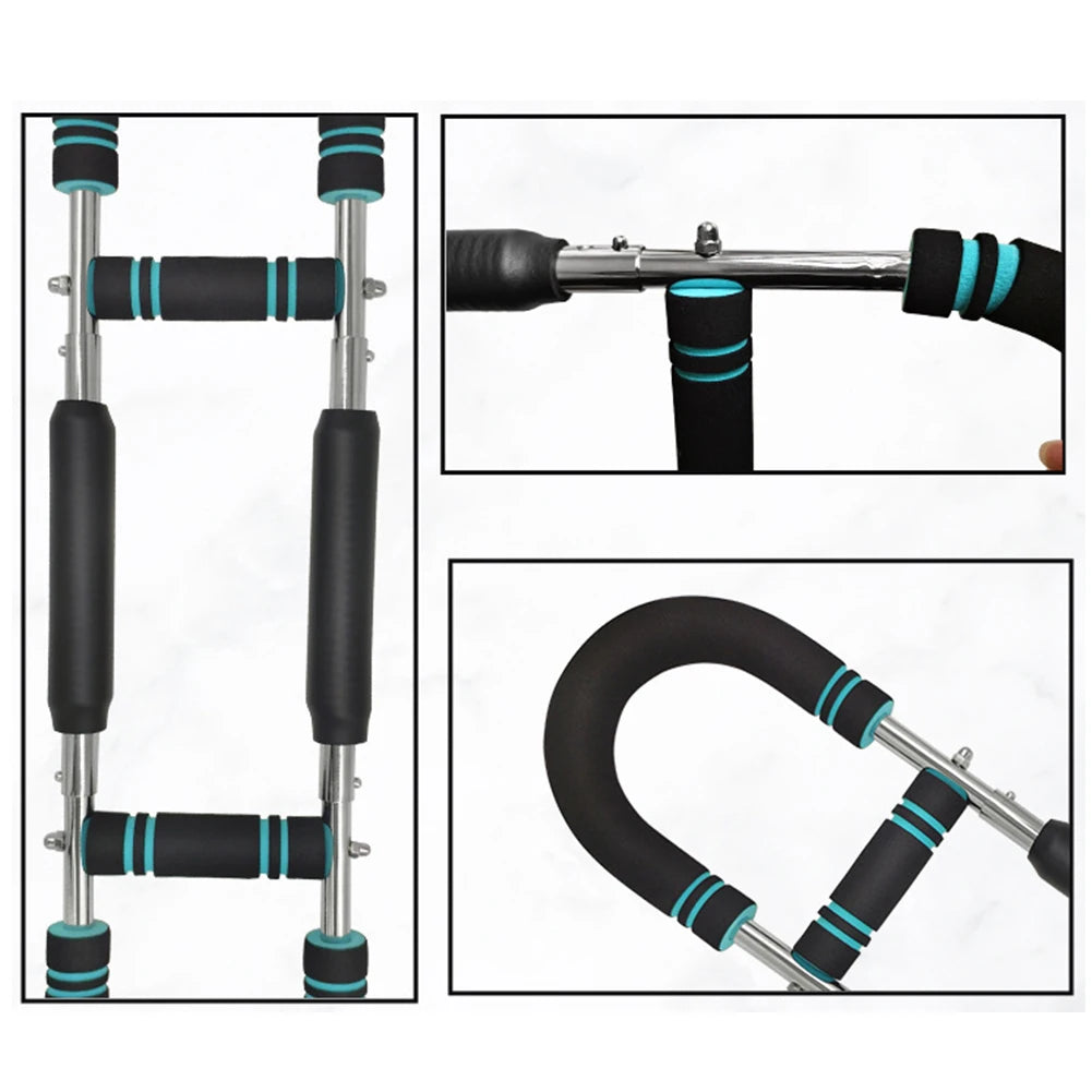 Adjustable Arm Twister & Resistance Spring Bar – Portable Fitness Exerciser, Home Gym Equipment