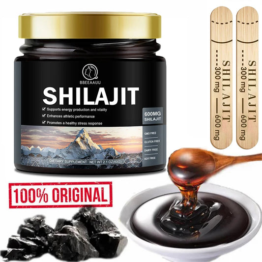 BBEEAAUU 100% Original Shilajit | Pure Shilajit Resin – Immune, Metabolism & Energy Support