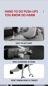 Push Up Board — 30 Positions, 8 Muscle Groups, No Gym Needed | HRSFitness