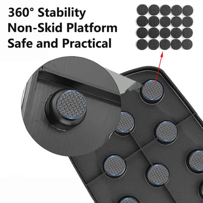 HRSFitness PowerPush Pro 30 — Portable Push Up Board for Full-Body Home Workouts