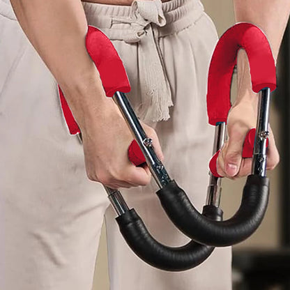 Adjustable Arm Twister & Resistance Spring Bar – Portable Fitness Exerciser, Home Gym Equipment