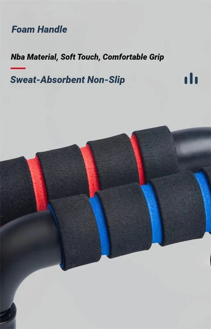 Portable Muscle Training Fitness Equipment | Anti Skid Foam Push Up Handle For Home Workout