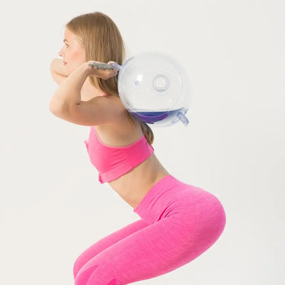 Adjustable Inflatable Water Dumbbell & Power Bag for Fitness Training