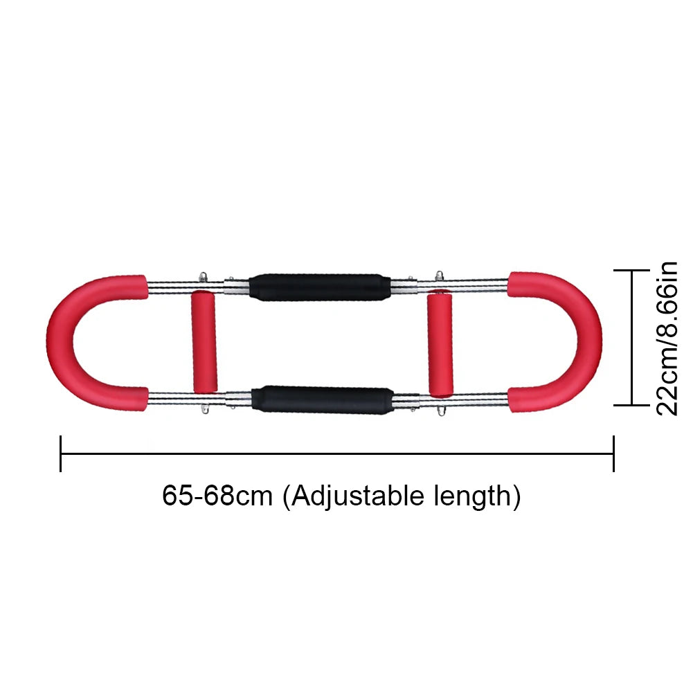 Adjustable Arm Twister & Resistance Spring Bar – Portable Fitness Exerciser, Home Gym Equipment