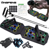 Multifunctional Push-Up Board Set – Foldable Home Gym for Chest, Arms & Core Training