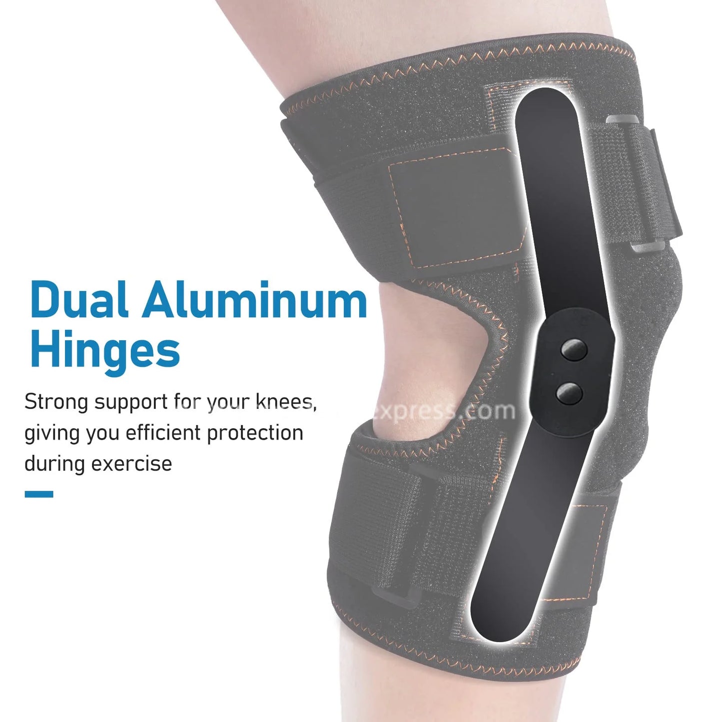 Compression Knee Brace Support Sleeve for Pain Relief & Sports