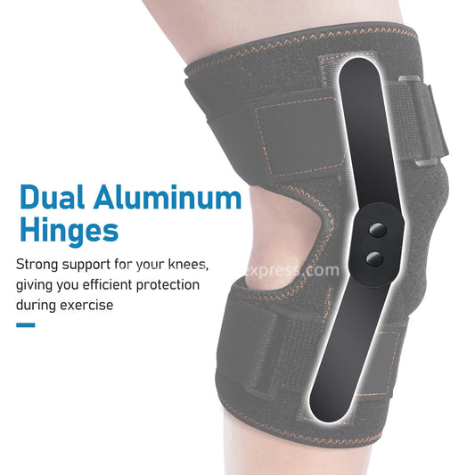 Compression Knee Brace Support Sleeve for Pain Relief & Sports