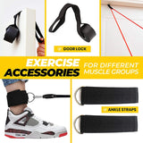 11-Piece Resistance Bands Set – Complete Full-Body Home Gym Workout Kit