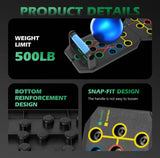 Push-up Board Set Portable Multifunctional Push-up Bar Foldable Fitness Equipment For Chest Abdomen Arms/Back Training