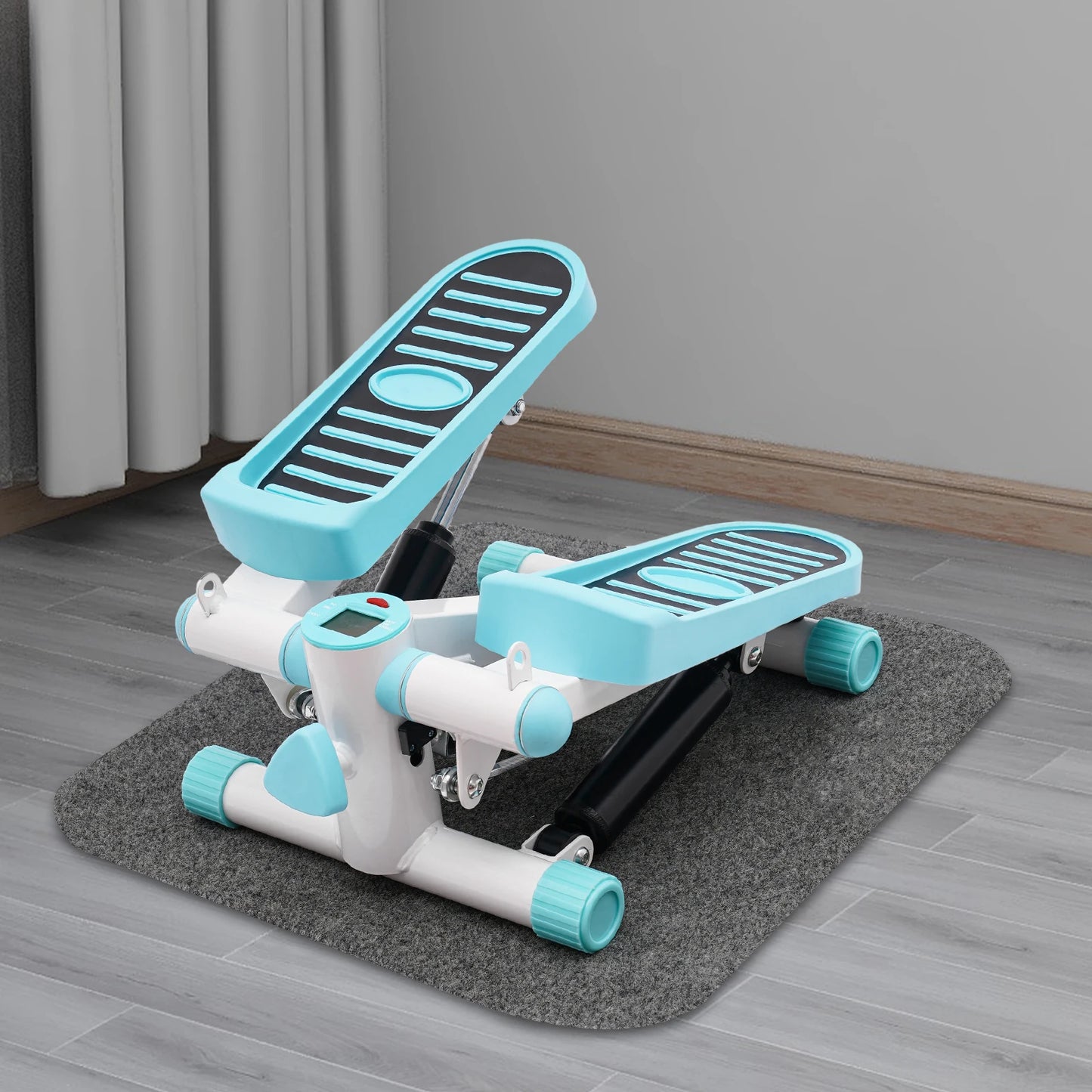 Portable Mini Stepper Machine Blue/Pink for Home & Office Workout