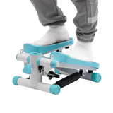 Portable Mini Stepper Machine – Home & Office Cardio Workout with Resistance Bands