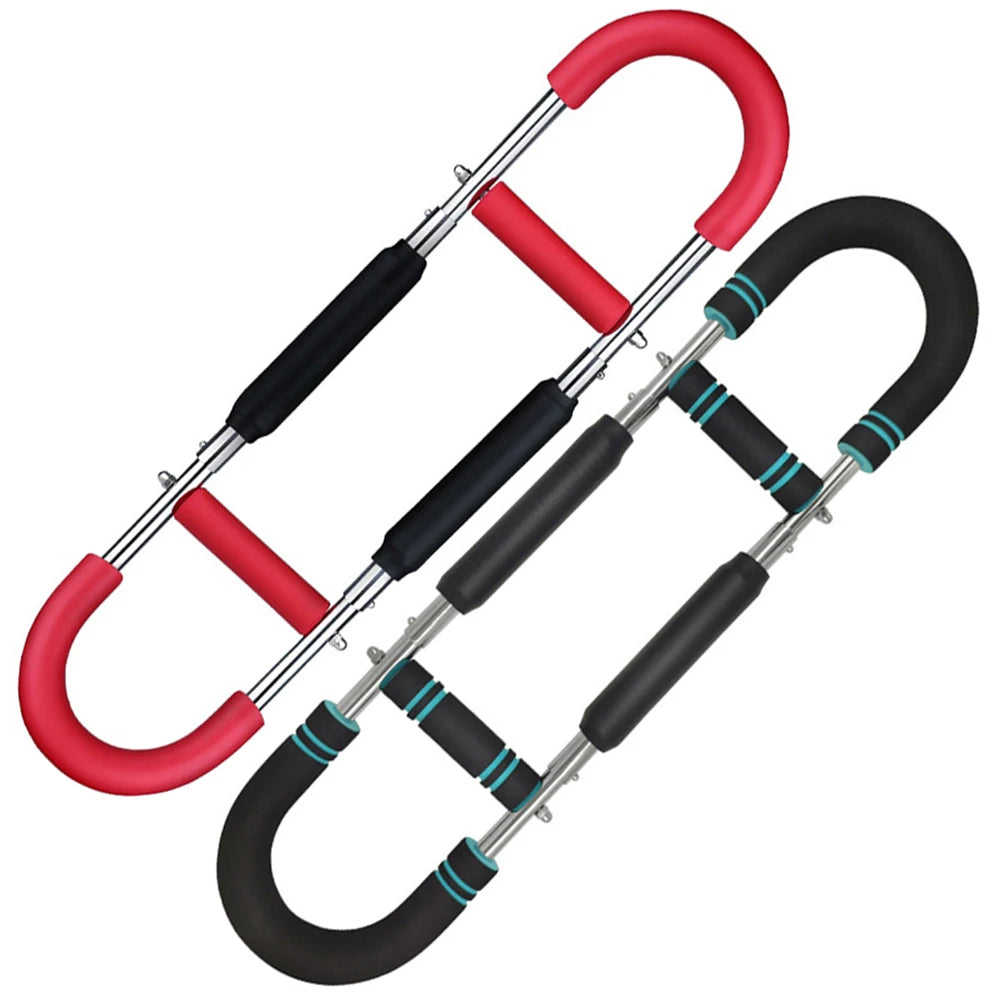 Adjustable Arm Twister & Resistance Spring Bar – Portable Fitness Exerciser, Home Gym Equipment