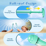 Fireworks-Themed Water Blaster Set for Pool Parties and Outdoor Summer Water Activities